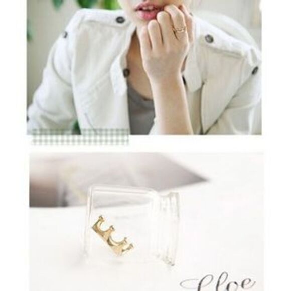 NEW!! Crown Ring Y2K - Picture 3 of 3
